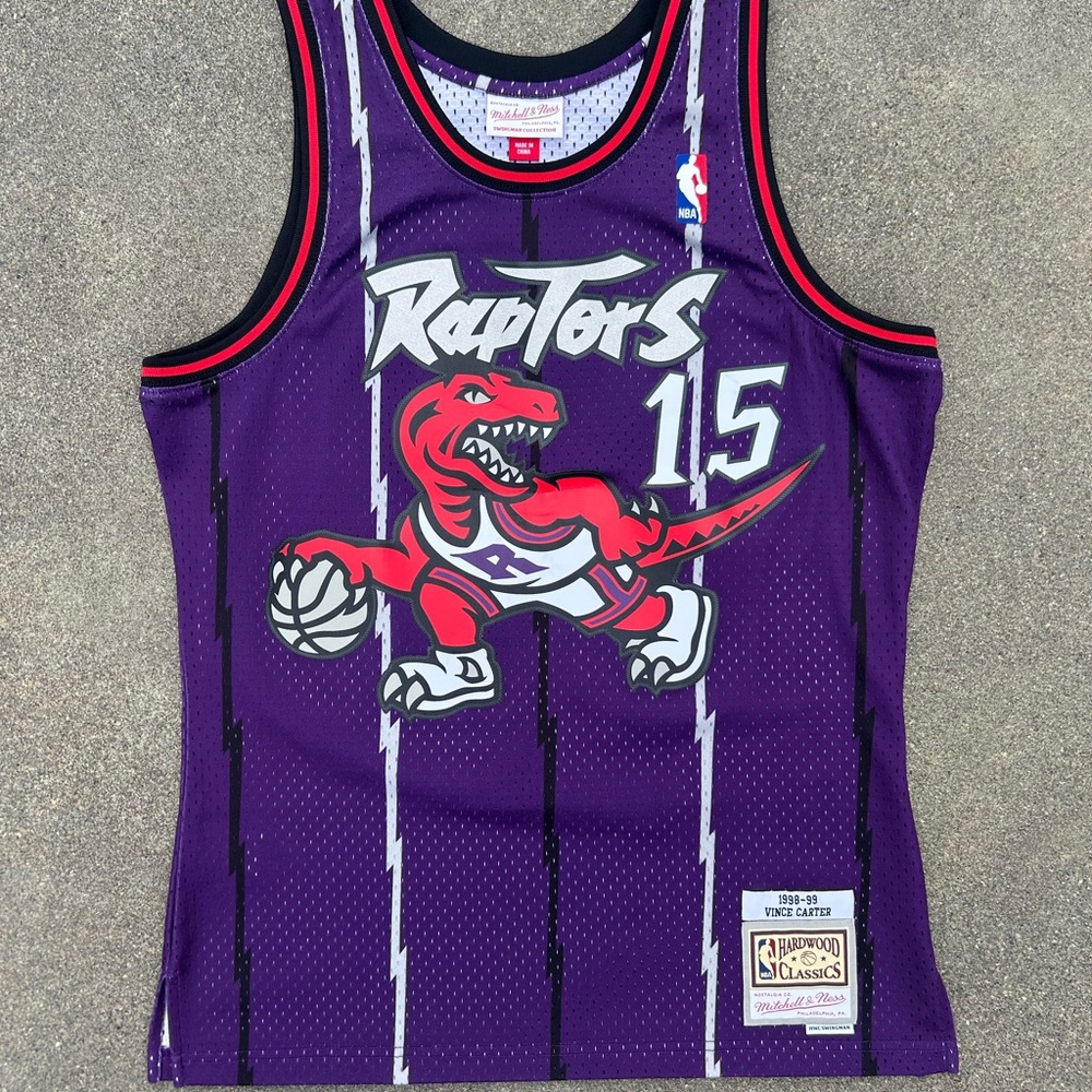 Vince Carter NBA Toronto Raptors Basketball Jersey